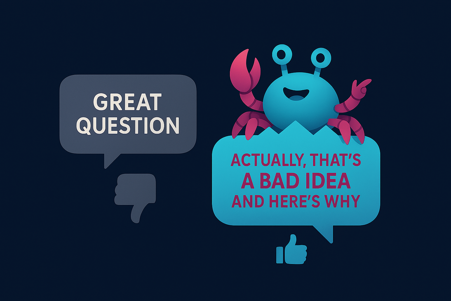 The captain and the first mate